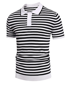Camiseta Polo de Manga Corta para Hombre, Talla Grande, de Algodón y Poliéster, con Cuello Camisero, Bordado y Estampado, Antiarrugas - Product Image 4