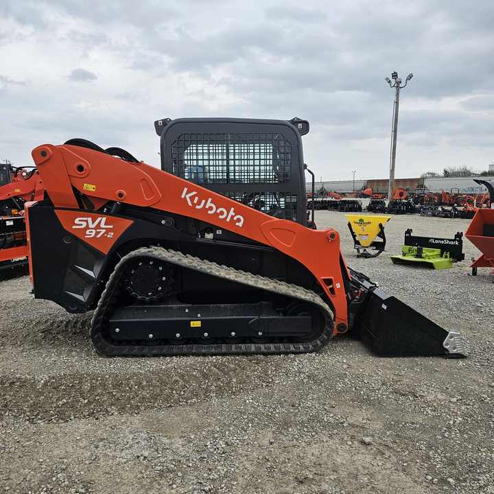 Used Diesel Kubota SVL95-2S SVL97-2 Mini Loaders Crawler Belt Skid Steer Backhoe Loader Small Tracked Mini Loader Skid Steer