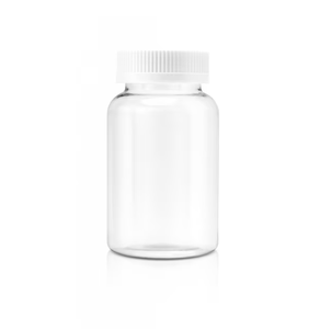 Boîte en plastique blanche de qualité supérieure pour capsules de poudre, compléments alimentaires, boîte en plastique pour suppléments de calcium, flacon vide pour médicaments en plastique - Product Image 3