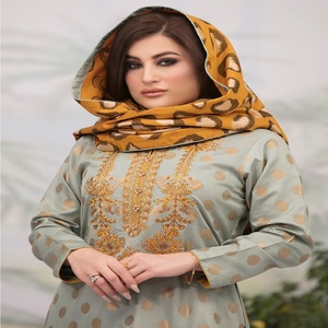 Top Branded Original Tawakkal Digital Print Pakistani Embroidered Viscose 3-Piece Salwar Kameez Suits for Girls - Product Image 3