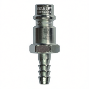 Acoplamiento Rápido Stanley M con Soporte para Manguera, Conexión para Compresor para Mangueras de 6 a 11 mm, Accesorio para Herramientas Neumáticas 166586XSTN - Product Image 2