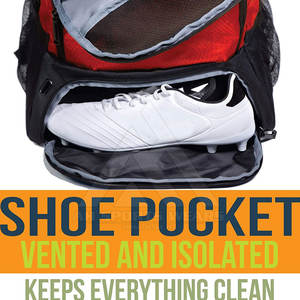 Mochila para equipo de gimnasio de gran capacidad al por mayor, bolsa de baloncesto con patrón de logotipo personalizado, mochila de baloncesto de fútbol para hombre, MOQ bajo - Product Image 4