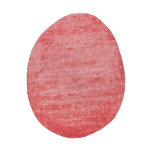 Cera Large Area Hand Tufted Viscose <b>TPV</b>-1274 Rug Pink Purple Solid Color Rectangle Shape for Home Hallway 10mm Wall Wall - Product Image 1