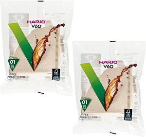 ตัวกรองกาแฟกระดาษธรรมชาติจำนวน110ของ Hario 01 - Product Image 2