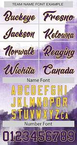 Camisetas de béisbol para adultos con botones personalizables, diseño único, ropa de softbol morada y Blanca transpirable - Product Image 4