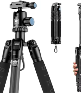 Nouvel ensemble d'outils en cuir 54,3 pouces Léger Portable en fibre de carbone Pliable de voyage Top 5C Garantie de 3 ans pour l'artisanat du cuir DIY - Product Image 1