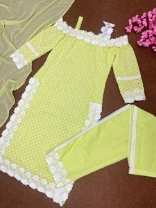 LO ÚLTIMO NUEVO DISEÑADOR PARTY WEAR FANCY TOP CON DUPATTA - Product Image 5