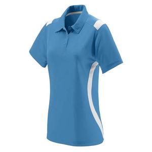 Últimas Camisetas de Golf Rojas Personalizadas para Mujer, 100% Algodón/Corte Regular, Cuello en V, Secado Rápido, Transpirables, Antiarrugas, Deportivas - Product Image 5