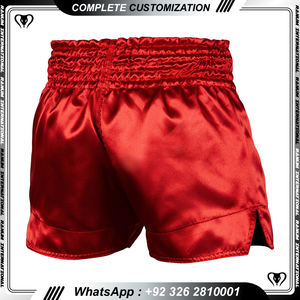 Short de Muay Thaï OEM avec logo personnalisé Short de muay-thaï style personnalisé Short de kick de boxe pour ufc - Product Image 6