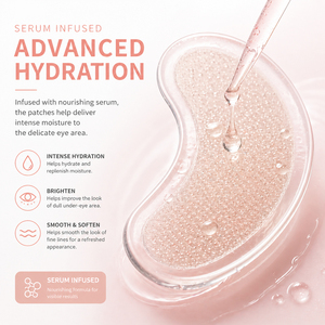 Mascarilla <span class=keywords><strong>de</strong></span> Ácido Hialurónico y Colágeno para el Contorno <span class=keywords><strong>de</strong></span> Ojos, para Ojeras, Hinchazón y Líneas Finas, Parches Antiarrugas <span class=keywords><strong>de</strong></span> Hidratación Profunda - Product Image 3