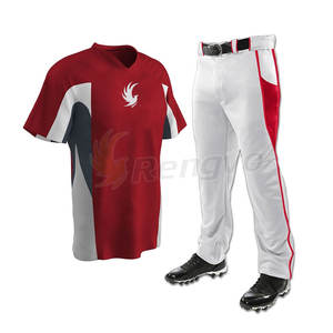 Uniformes de béisbol deportivos de talla grande más vendidos del fabricante superior Logotipo personalizado Impreso Fac-Made Poliéster Lo último en transpirable - Product Image 2
