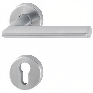 ชุดอุปกรณ์ตกแต่งตู้เสื้อผ้าแบบกลม สตอกโฮล์ม สแตนเลสสตีล PZ DIN ซ้าย/ขวา D/D HOPPE รุ่น E1140Z/42KV/42KVS สินค้าพร้อมส่ง - Product Image 3