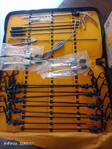 Juego de instrumentos de cirugía laparoscópica de pinza de acero Manual de 28 piezas de alta calidad para cirugía de columna con aguja de fórceps de disector - Product Image 3