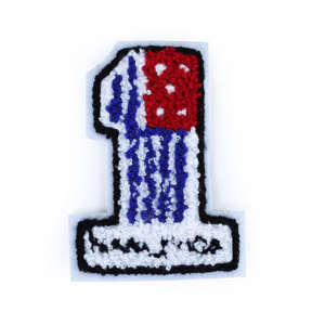 Parches de Chenilla Personalizados Ecológicos de Alta Calidad en Oferta, Accesorio Termoadhesivo con Forma de Corazón con Lentejuelas para Sombreros, Venta al por Mayor - Product Image 2