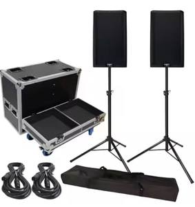 Nouveaux haut-parleurs amplifiés à deux voies de 12 pouces de la série K12.2 K2, 2000 W, avec supports, câbles et sacs de transport - Product Image 1