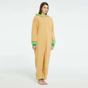 Pyjama douillet OdM Bébé Mandalorian Yoda en polaire thermique respirante et douce en spandex pour l'été et l'hiver, imprimé dessin animé, pour la maison - Product Image 3
