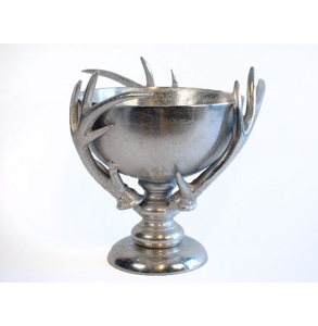 Antique Gold Colored Decorative Serving <b>Bowl</b> High Quality Dinnerware Round Pedestal Fruits <b>Bowl</b> for Sale Metal <b>Snack</b> <b>Bowl</b> - Product Image 2