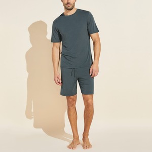 OEM Custom New Summer <b>Men</b> Twin Set <b>Short</b> Sleeve <b>T</b>-<b>Shirt</b> <b>and</b> <b>Shorts</b> Two Piece Tracksuit <b>Men</b> - Product Image 4