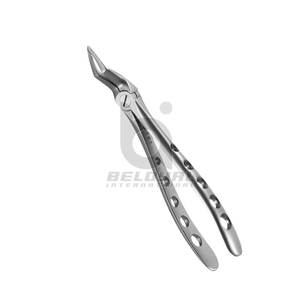 Fórceps con punta de diamante Instrumento de extracción de dientes duradero Fórceps con punta de diamante Agarre ergonómico Herramienta de cirugía oral - Product Image 5