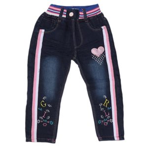 Pantalon en jean pour filles - Bleu foncé - Product Image 1