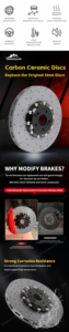 Replace Upgrade Original Car with Track Performance Carbon Ceramic Floating <strong>Brake</strong> <strong>Discs</strong> for BMW XM 50E X6 E71 E72 G06 F96 F16 X7 - Product Image 6