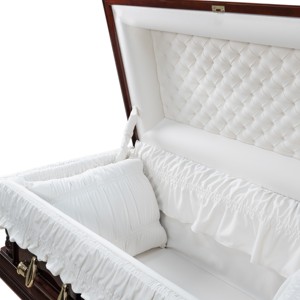 Ataúd de fabricación Ataúdes y ataúdes de madera natural Precio de fábrica Gran capacidad de producción Servicio OEM ODM Hecho en Vietnam - Product Image 6