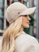 Casquette d'hiver avec logo personnalisé Casquette de baseball en peluche, chaude et moelleuse, en fourrure Casquette à fermeture éclair pour hommes et femmes