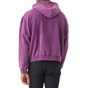 Sudaderas con Capucha Estilo Acid Wash para Hombre, con Logotipo Impreso, Sudaderas Básicas de Algodón Mezclado, Tallas Grandes, Sudaderas con Capucha Acid Wash 2026 - Product Image 3