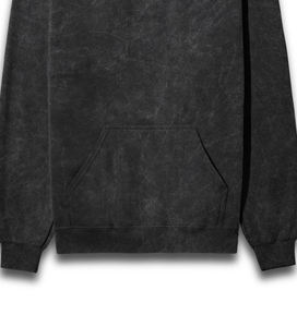 Venta directa de fábrica Sudaderas con capucha de lana de lavado ácido para hombre Diseño de logotipo personalizado Conceptos básicos de lavado ácido, sudaderas con capucha de mezcla de algodón - Product Image 3