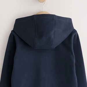 ออกแบบโลโก้ตามสั่ง เสื้อฮู้ดดี้เด็กผู้ชาย ดีไซน์ทันสมัยสำหรับใส่ในฤดูหนาว ชุดลำลอง แขนยาว สีพื้น บริการออกแบบแบบ OEM - Product Image 5