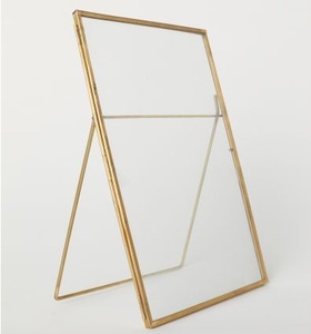 Elegant golden metal <b>photo</b> <b>frame</b> for royal decor aesthetics with traditional pattern suitable for vintage wall <b>galleries</b> - Product Image 5