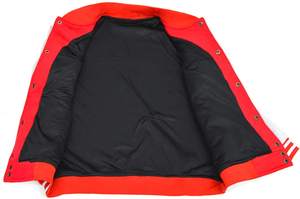 Veste universitaire pour hommes, vente chaude 2026, veste universitaire personnalisée, rouge et gris, vestes universitaires pour hommes, vestes pour collège et lycée - Product Image 5