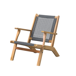 Chaises de restaurant en bois et cordes esthétiques, adaptées à différents concepts et besoins - Product Image 1