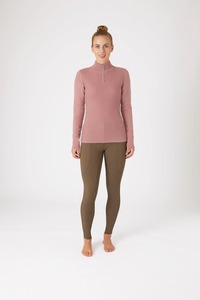 Pulls d'équitation pour femmes élégants et minces respirants renforcés style équestre tissu léger durable confortable - Product Image 5