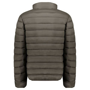 Chaqueta acolchada con puños elásticos y cremallera de lujo para hombre, chaqueta especial de invierno cálida ligera exclusiva con parches personalizados - Product Image 2