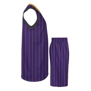 Nouvelle arrivée uniformes de conception de basket-ball uniforme de basket-ball Shorts d'été Design imprimé en gros maillot de basket-ball en Polyester - Product Image 4