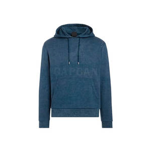 Sudadera con Capucha para Hombre de Algodón/Poliéster Premium, Lavado Ácido, Cómoda, Ecológica, Ropa de Invierno, Técnica de Estampado Sólido, Teñido Liso, Secado Rápido - Product Image 2
