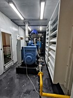 350kW Yuchai Biogas Geräuscharmer Einphasiger 380V Generator mit Fernstart Autostart DC Wasserkühlung 95% Effizienz IP23