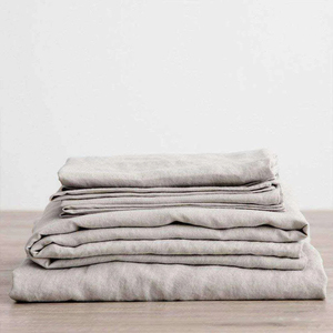 Nueva ropa de cama de lino con textura elegante. Sábanas de lino ultra suaves de última generación para una experiencia de descanso cómoda. - Product Image 6