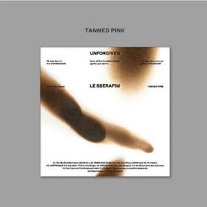 Pack CD HYBE authentique KPOP LE SSERAFIM 1er album studio [UNFORGIVEN] Version COMPACTE Carte photo Corée Scellé Marchandise officielle - Product Image 1