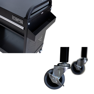 Chariot à outils automobile 79cm armoire à outils de réparation rouleau de chariot à outils pour mécanicien Garage industrie atelier roulement sans plomb bon - Product Image 4