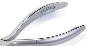 Ensemble de manucure et pédicure de luxe en acier inoxydable Nghia OMI NB-102, coupe-ongles gris plaqué, soins de beauté avec emballage en boîte - Product Image 4