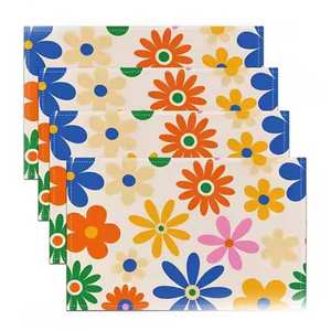 Napperons de table à manger Offre Spéciale 100% coton taille personnalisée napperons de conception populaire avec logo personnalisé - Product Image 5