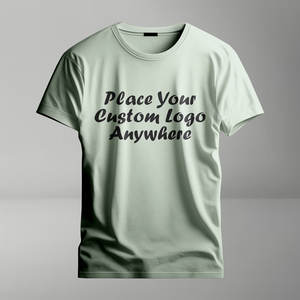 T-shirt en coton personnalisé de haute qualité pour hommes avec option d'impression et design blanc classique à manches courtes pour la vente en gros - Product Image 5