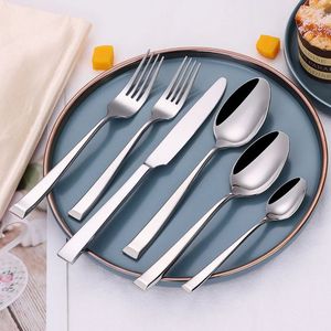 Ensemble de couverts en métal avec différentes finitions polies pour une brillance durable, maisons, restaurants, hôtels, cuisines professionnelles - Product Image 1