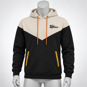 Sweat à capuche homme coupe classique sans coutures 100% coton, tissu haute performance hiver, faible MOQ - Product Image 2