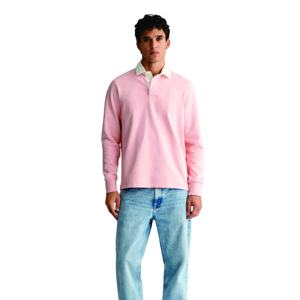 เสื้อโปโลผ้าฝ้าย100% แขนสั้นคอวีแบบลำลองมีความชื้นลวดลายทึบนุ่มใส่สบาย - Product Image 2