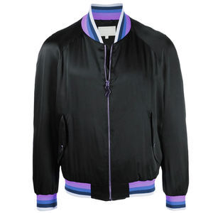 Chaqueta Universitaria de Béisbol con Bordado de Diseño Personalizado para Hombre, Producto de Moda, Chaqueta de Béisbol para Hombre con MOQ Bajo - Product Image 4