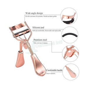 Custom Made Women's <b>Eyelashes</b> <b>Curler</b> German Stainless Steel Cosmetics Make up Lashes <b>Curler</b> - Product Image 3