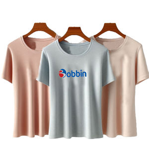 Camisetas Nuevas de Primavera Otoño 2025 para Mujer, Camisetas Holgadas Estampadas de Manga Corta, Camiseta Oversize con Cuello Redondo, Estilo Casual para Mujer - Product Image 2